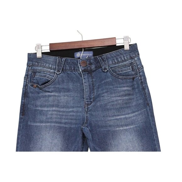 Democracy Ab Solution Jeans Size 8 Stretch Denim Slimming Comfort Skinny Ankle - Picture 2 of 12